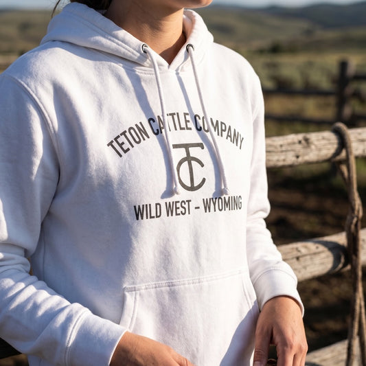 Teton Cattle Company Hoodie — Fleece Pullover