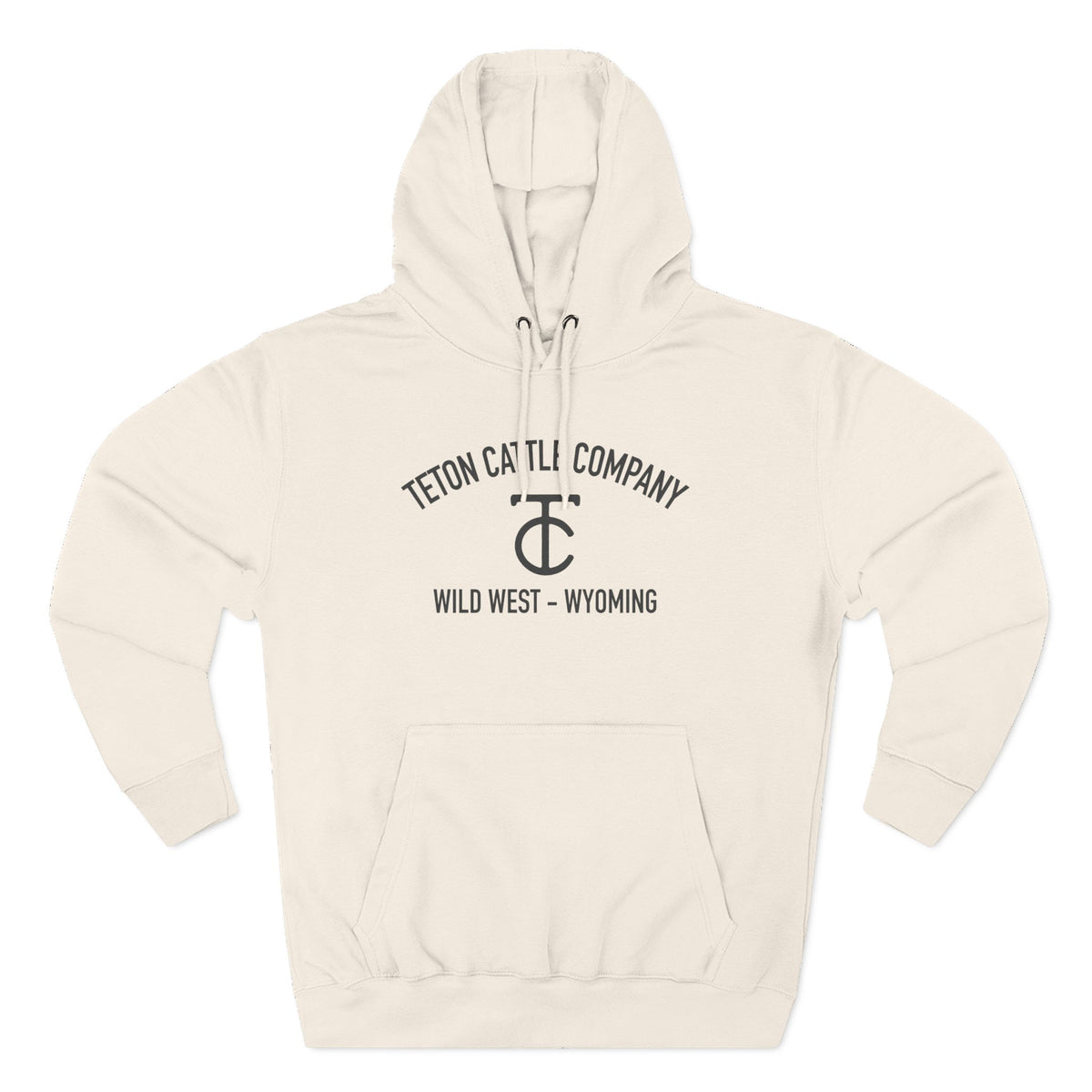 Teton Cattle Company Hoodie — Fleece Pullover