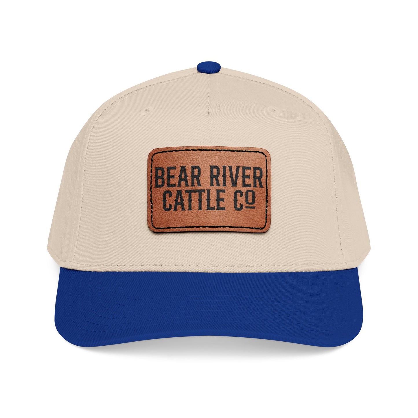 Bear River Cattle Co. Leather Patch Baseball Cap