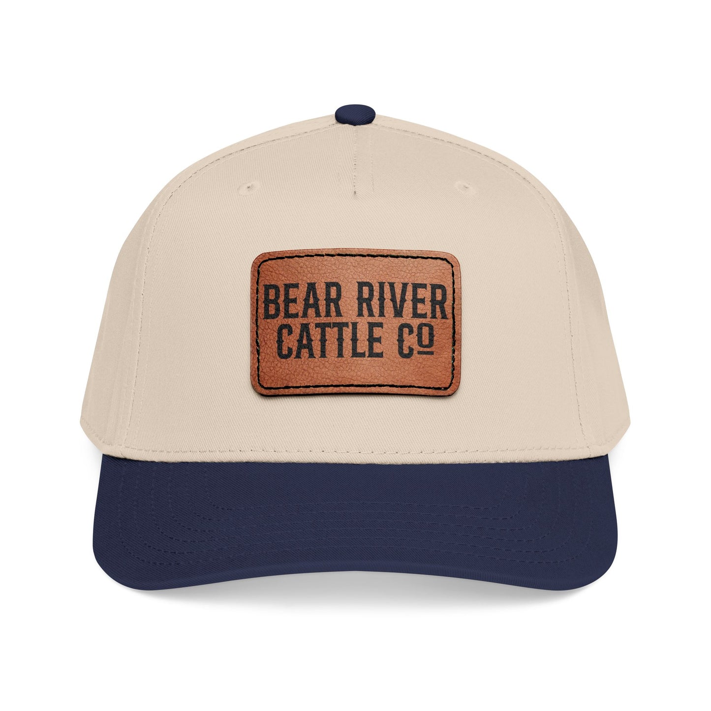 Bear River Cattle Co. Leather Patch Baseball Cap