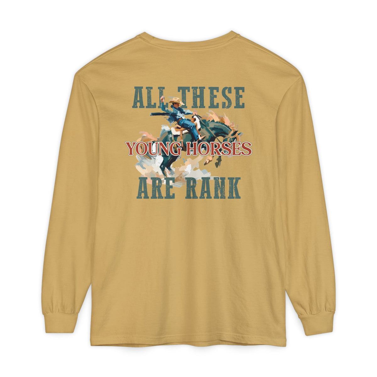 Rank Horses Long Sleeve Tee