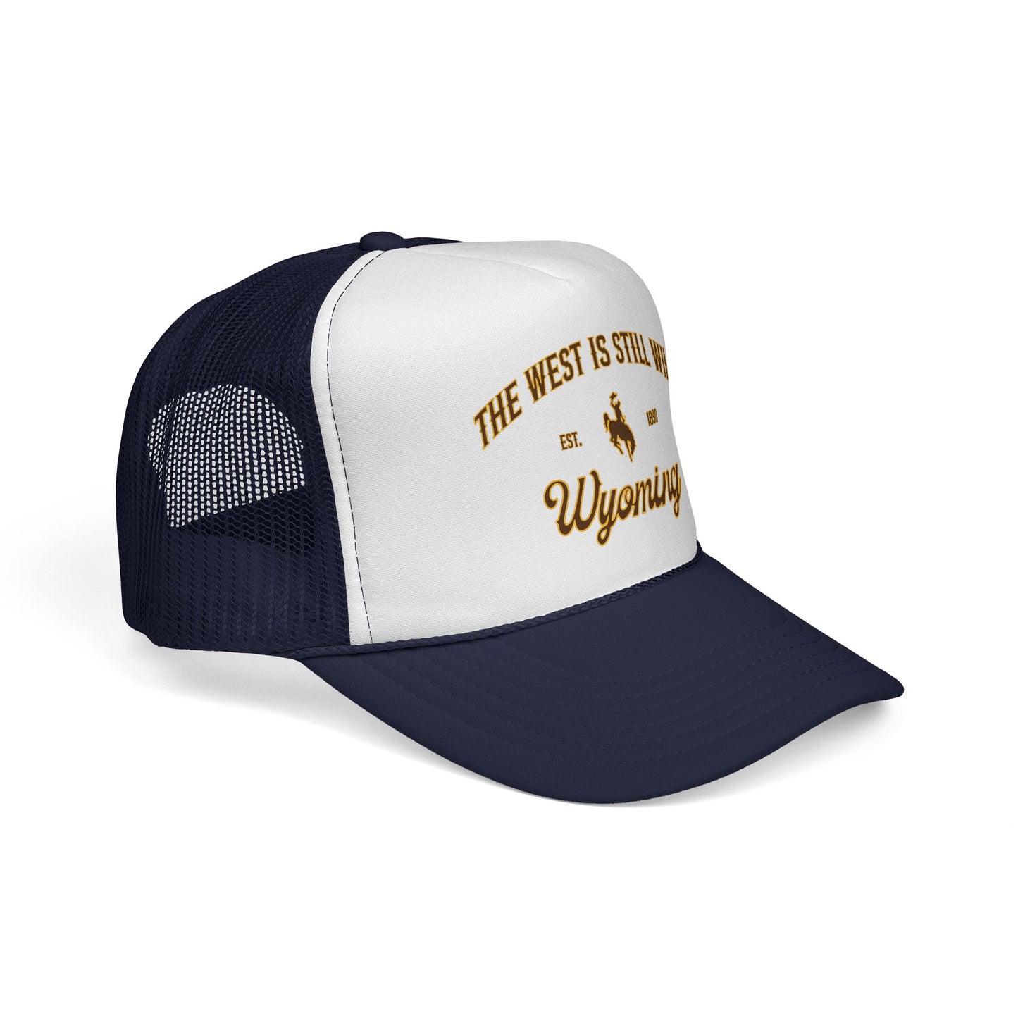 "The West Is Still Wild" Vintage Mesh Cap
