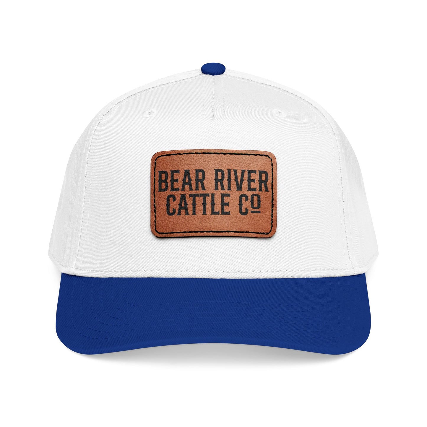 Bear River Cattle Co. Leather Patch Baseball Cap