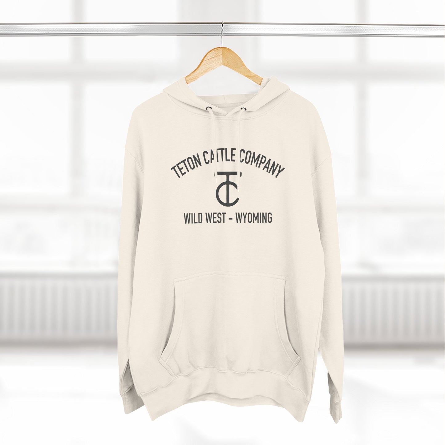 Teton Cattle Company Hoodie —  Fleece Pullover