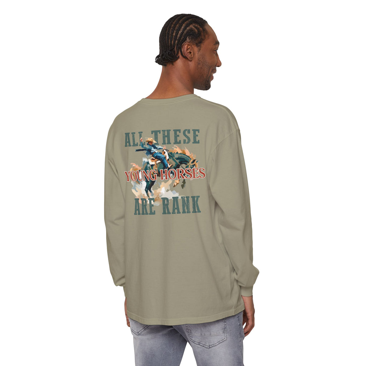 Rank Horses Long Sleeve Tee