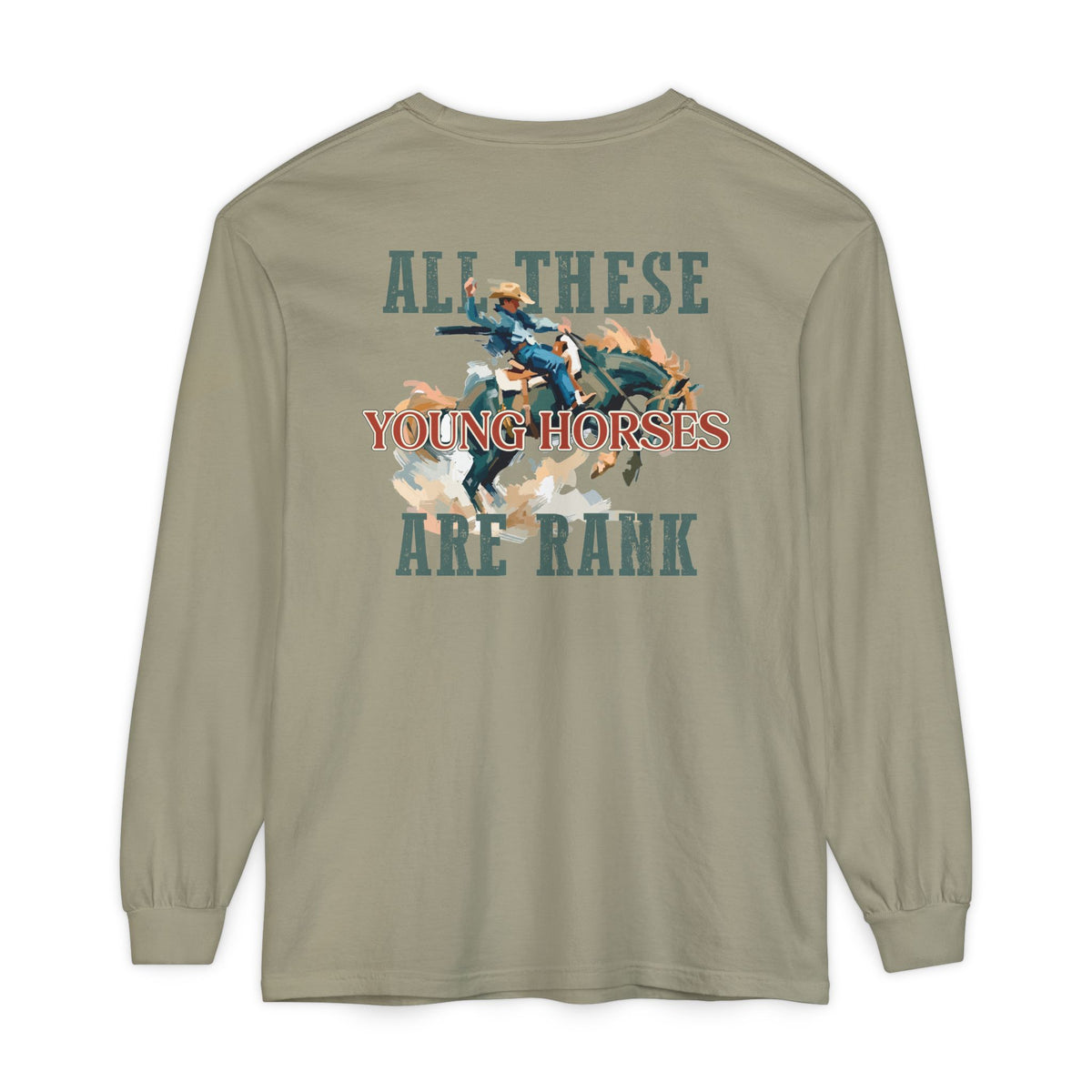Rank Horses Long Sleeve Tee