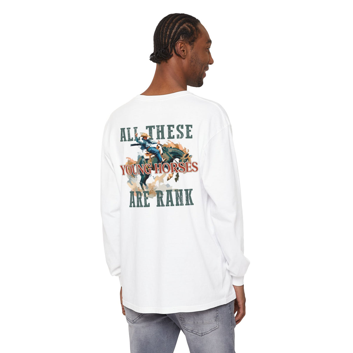 Rank Horses Long Sleeve Tee