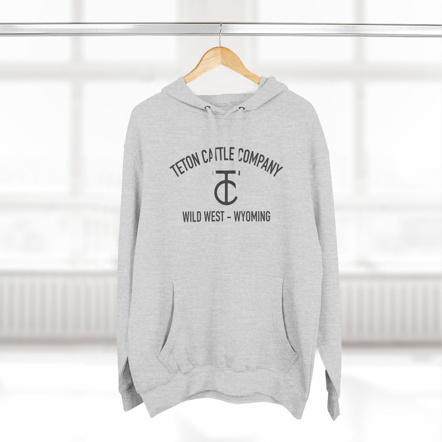 Teton Cattle Company Hoodie —  Fleece Pullover