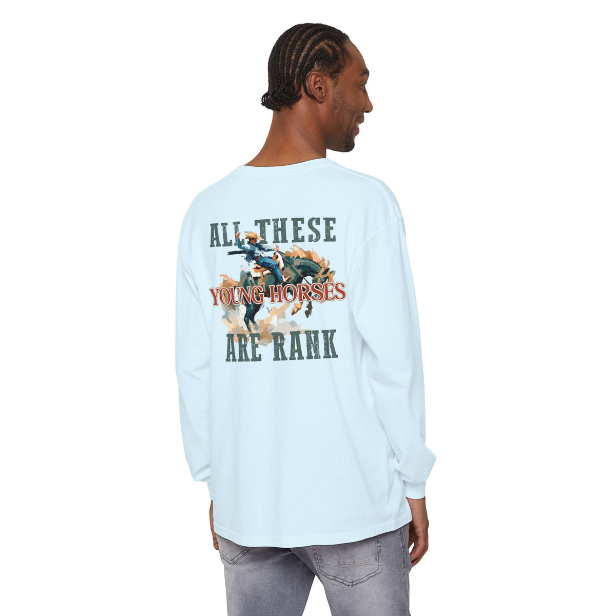 Rank Horses Long Sleeve Tee
