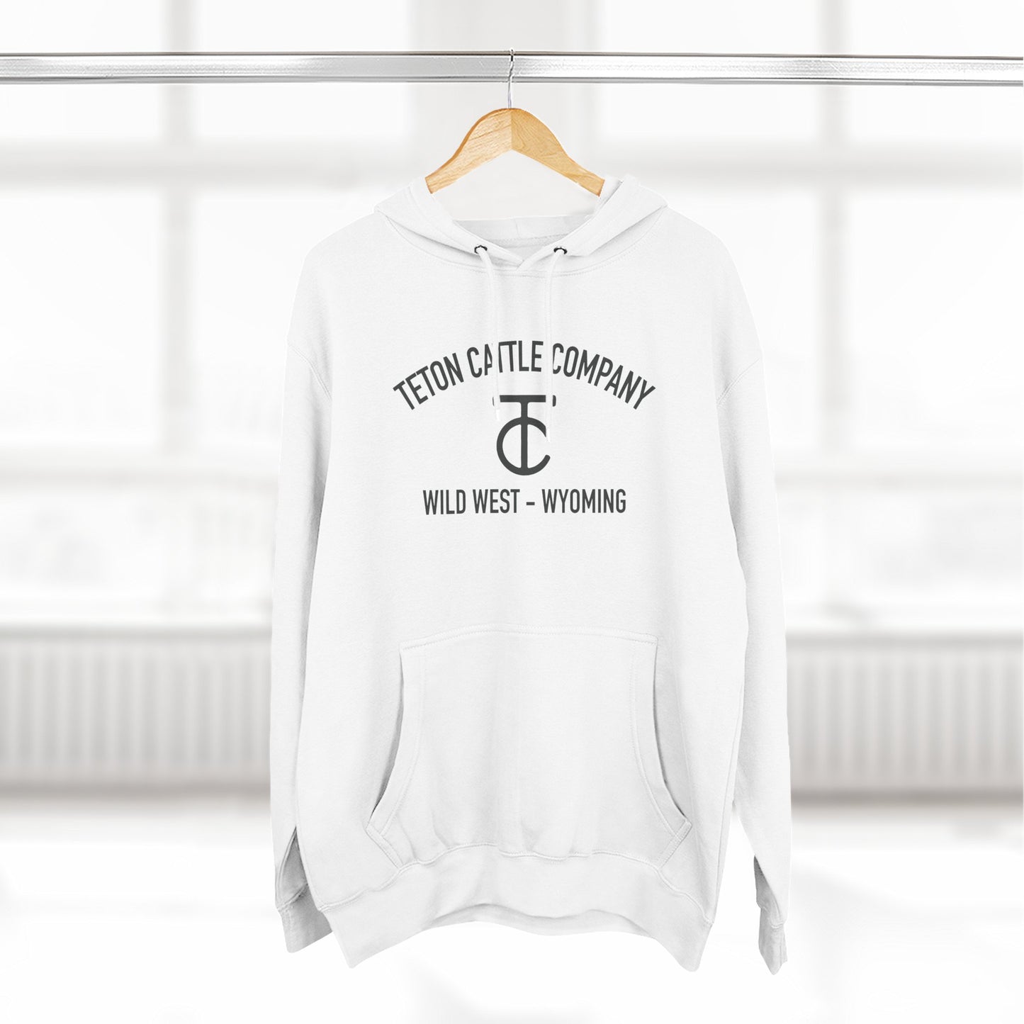 Teton Cattle Company Hoodie —  Fleece Pullover