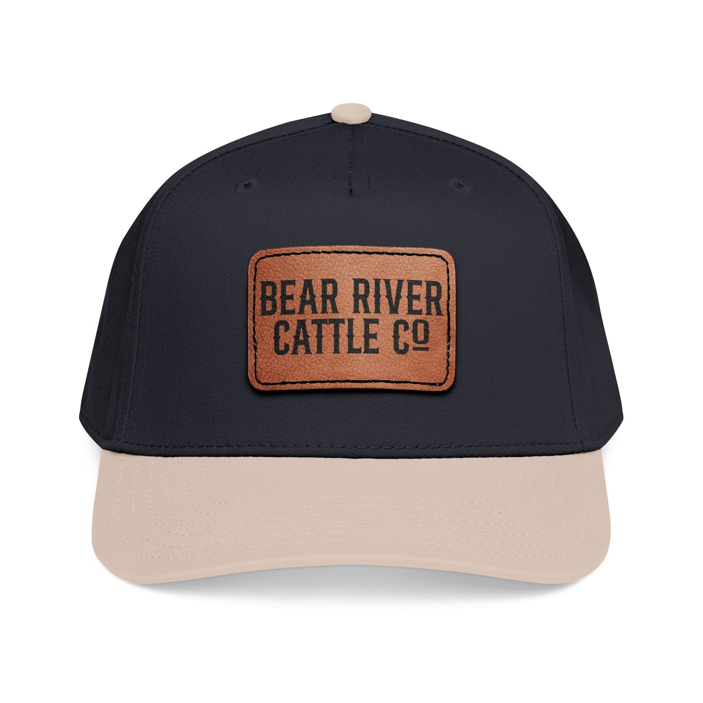 Bear River Cattle Co. Leather Patch Baseball Cap