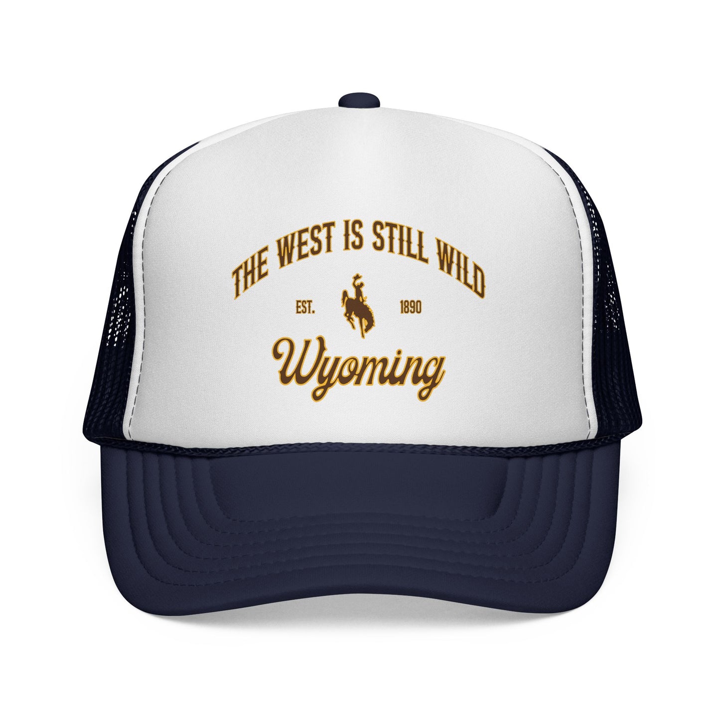 "The West Is Still Wild" Vintage Mesh Cap