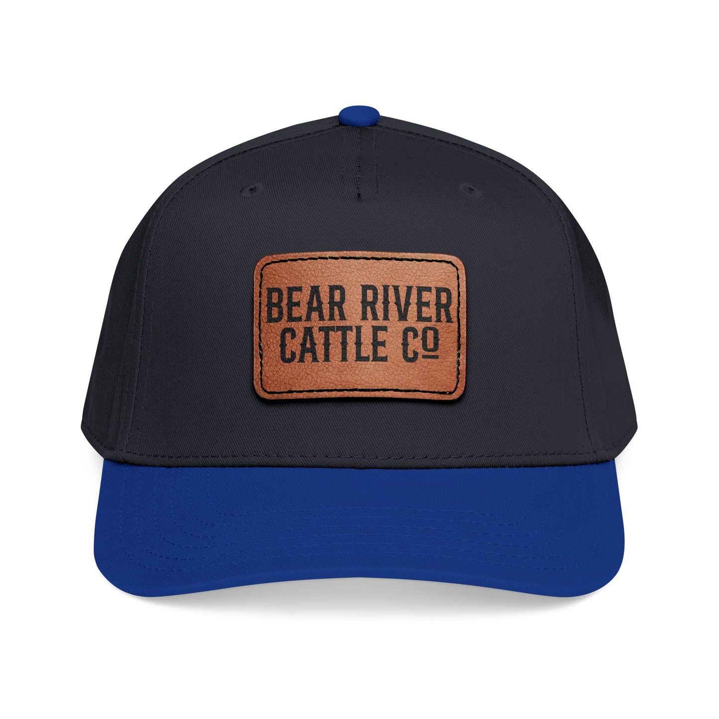 Bear River Cattle Co. Leather Patch Baseball Cap