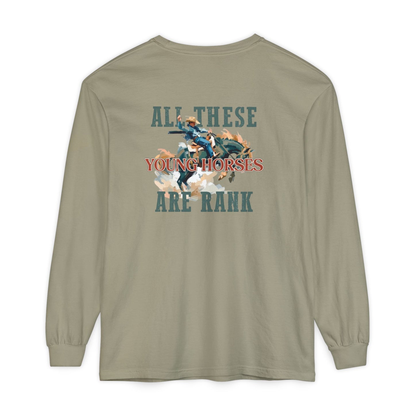 Rank Horses Long Sleeve Tee