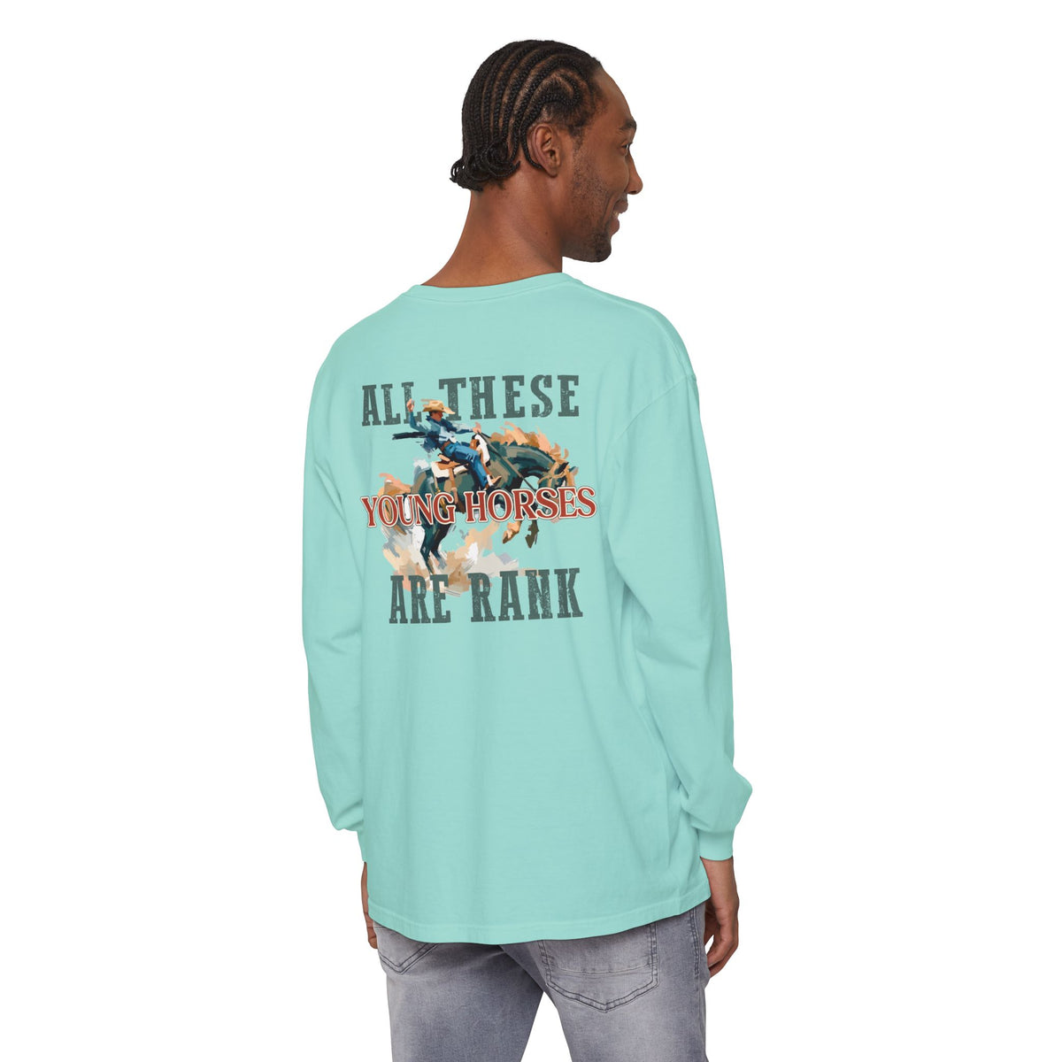 Rank Horses Long Sleeve Tee