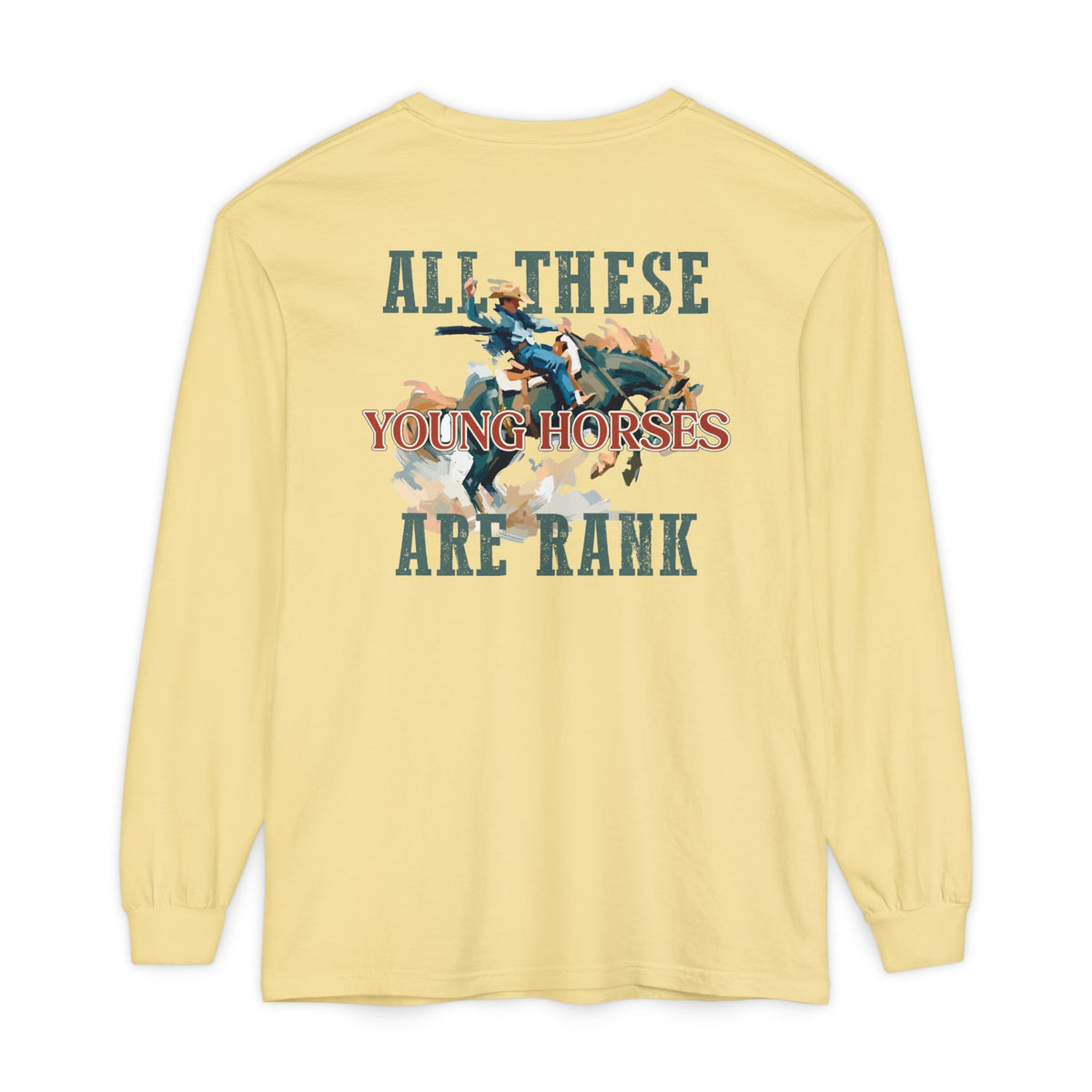 Rank Horses Long Sleeve Tee