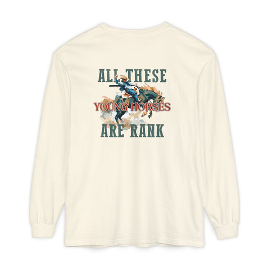 Rank Horses Long Sleeve Tee