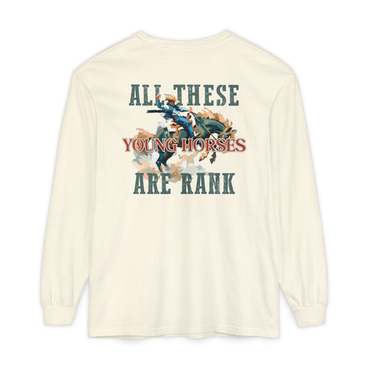 Rank Horses Long Sleeve Tee
