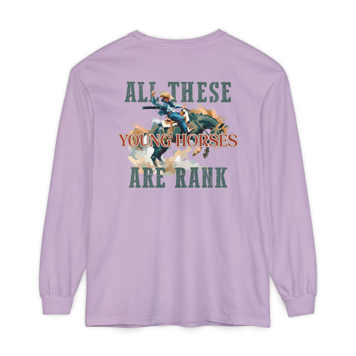 Rank Horses Long Sleeve Tee