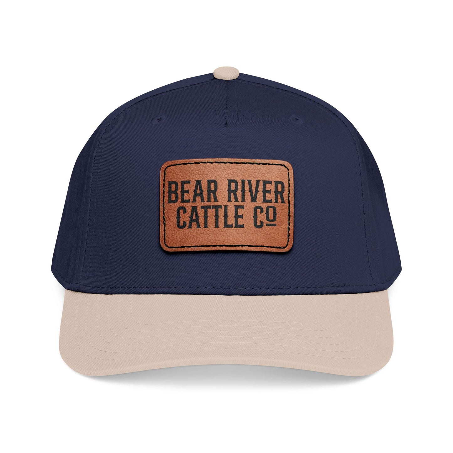 Bear River Cattle Co. Leather Patch Baseball Cap
