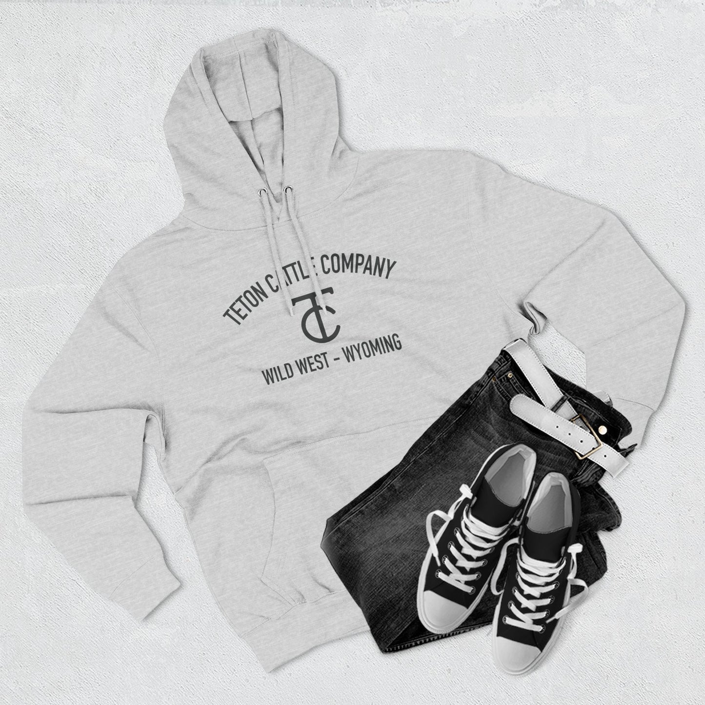 Teton Cattle Company Hoodie —  Fleece Pullover