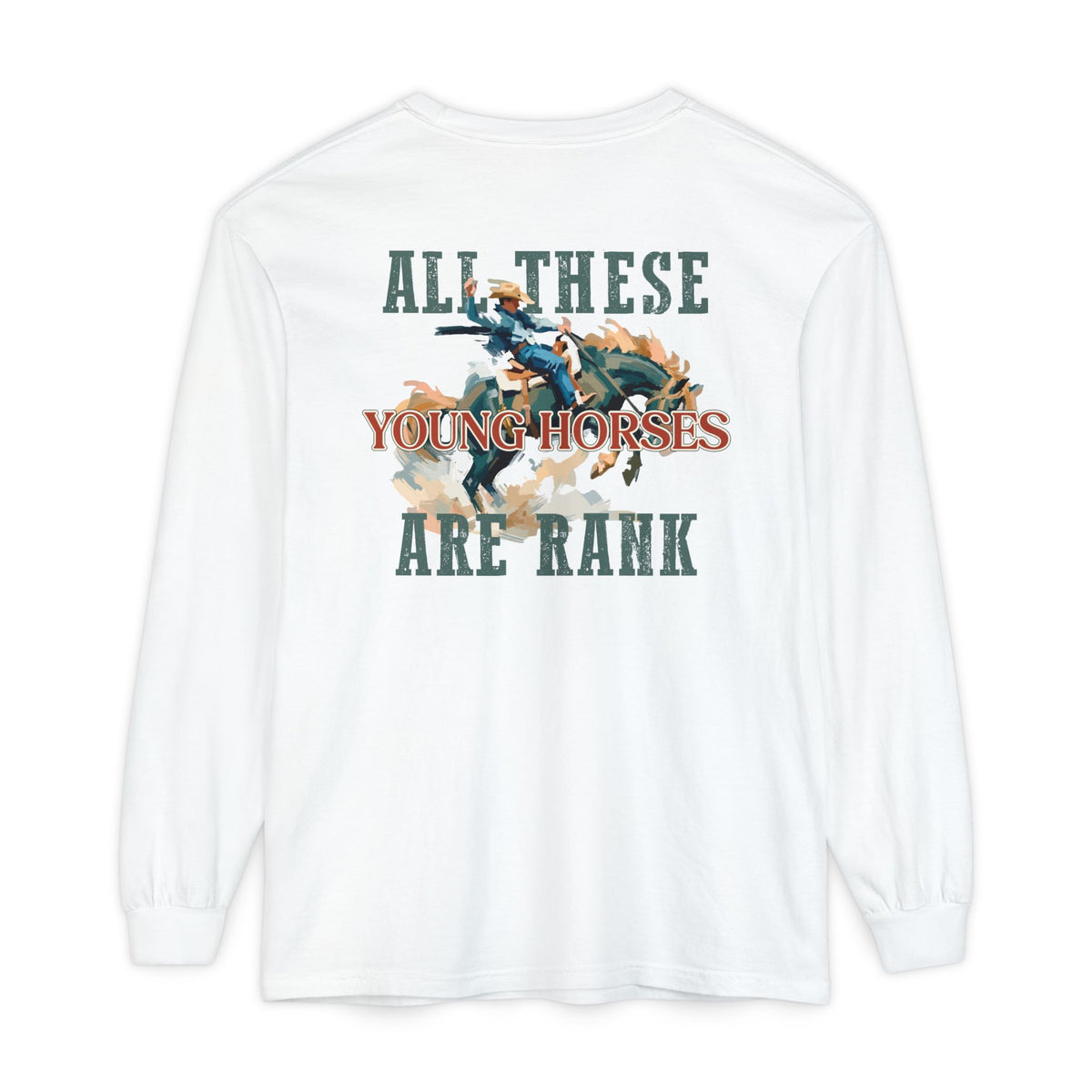 Rank Horses Long Sleeve Tee