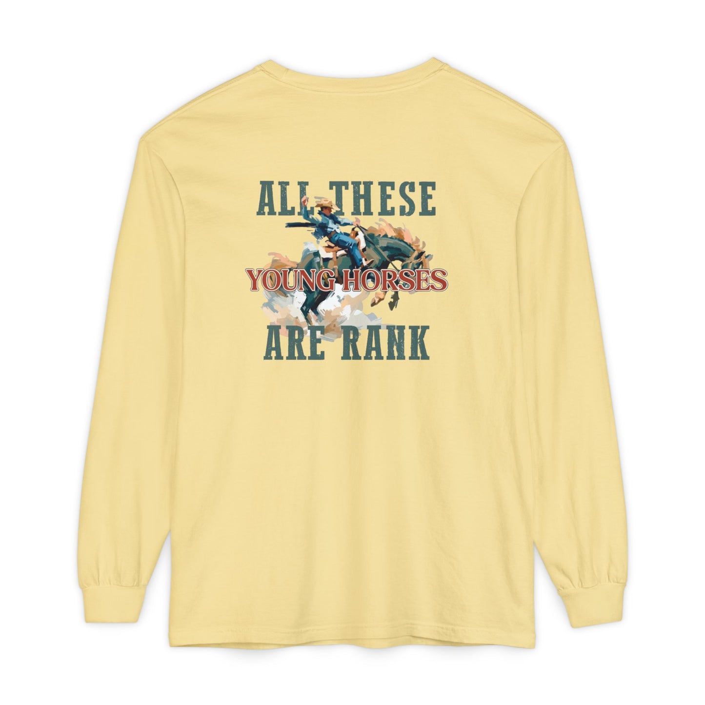 Rank Horses Long Sleeve Tee