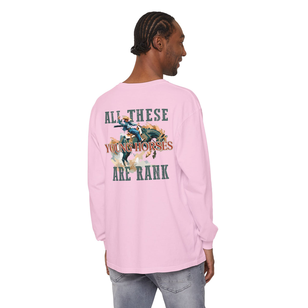 Rank Horses Long Sleeve Tee