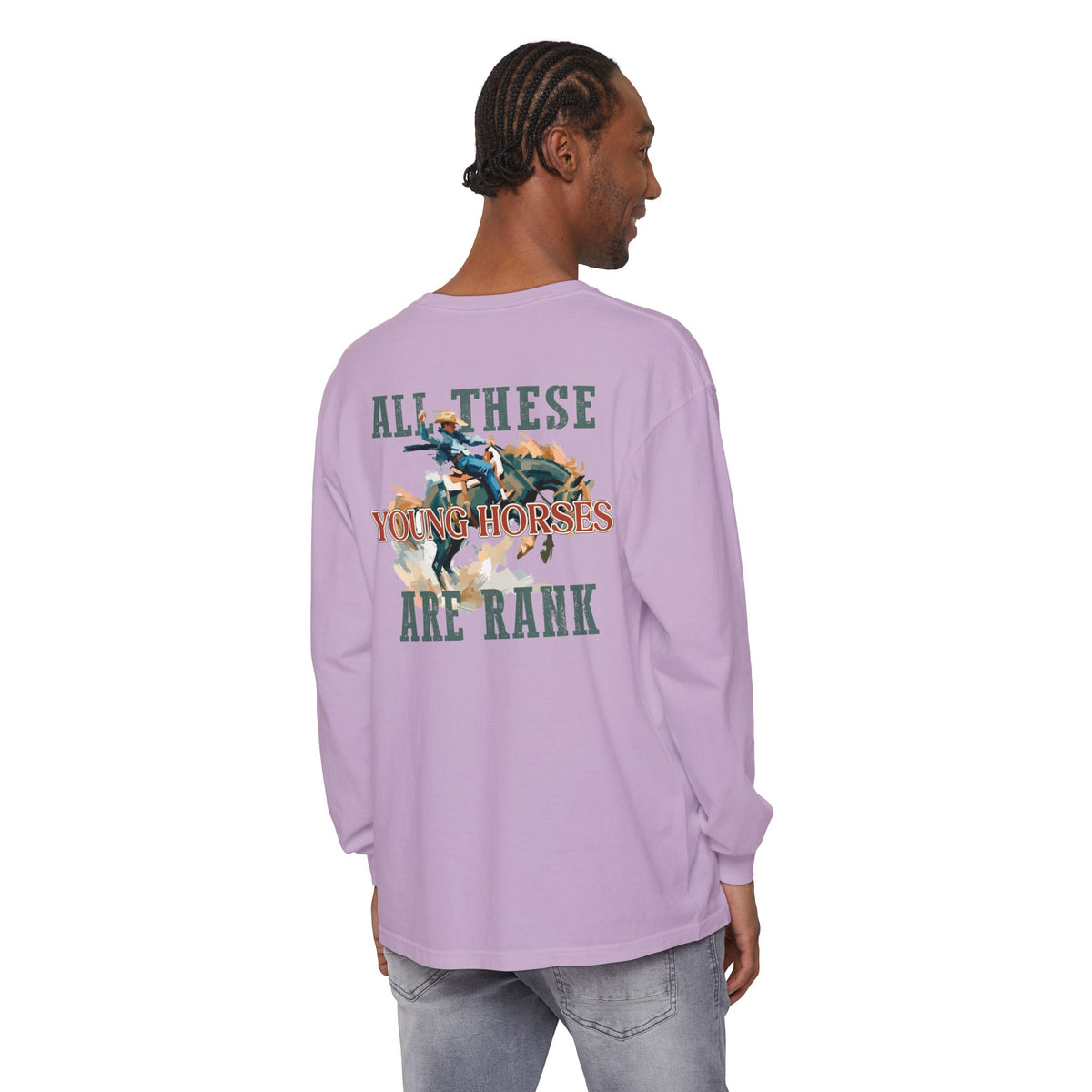 Rank Horses Long Sleeve Tee