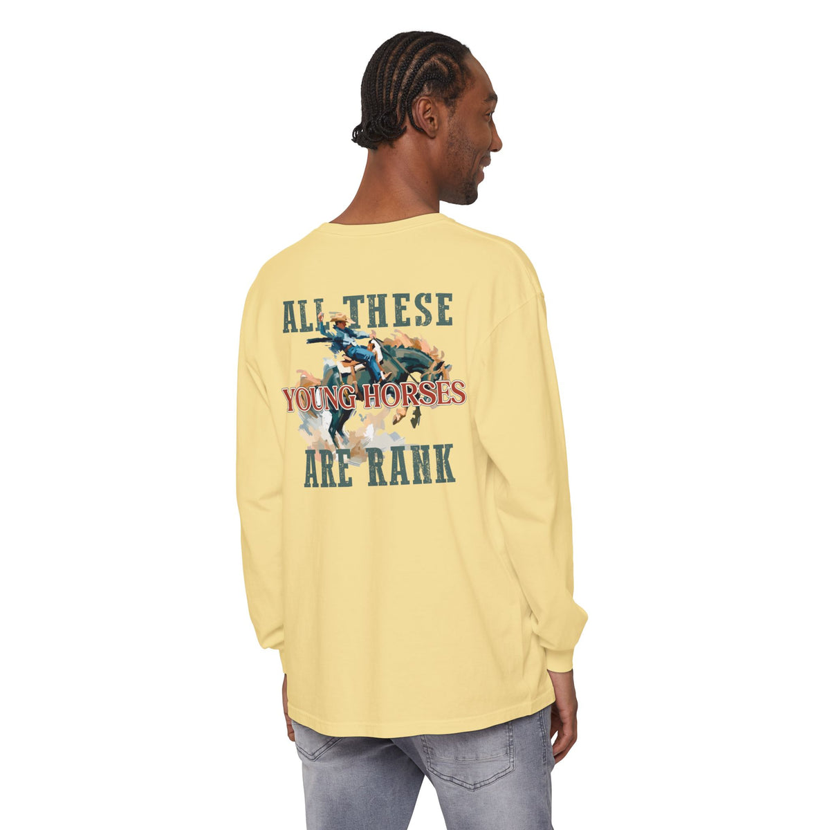 Rank Horses Long Sleeve Tee