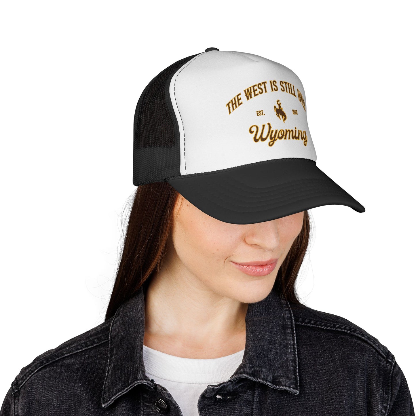 "The West Is Still Wild" Vintage Mesh Cap