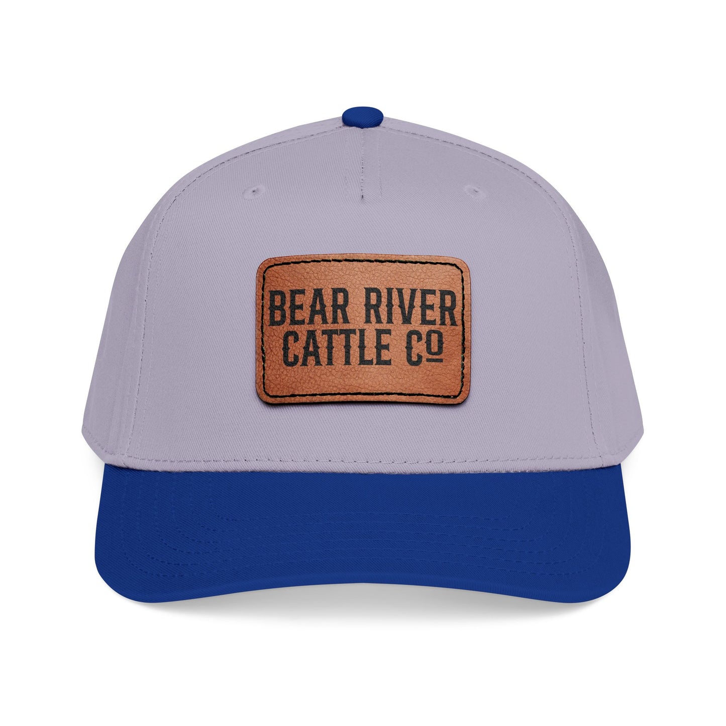 Bear River Cattle Co. Leather Patch Baseball Cap