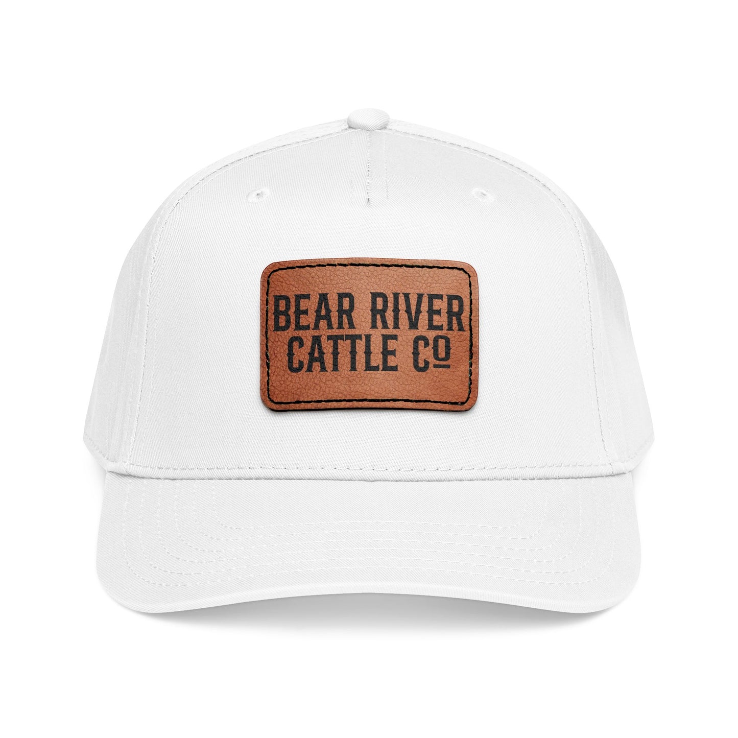 Bear River Cattle Co. Leather Patch Baseball Cap