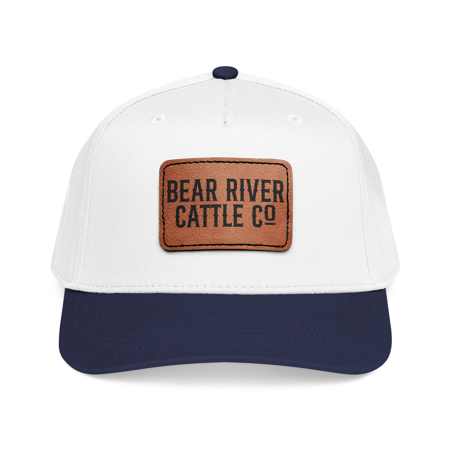 Bear River Cattle Co. Leather Patch Baseball Cap