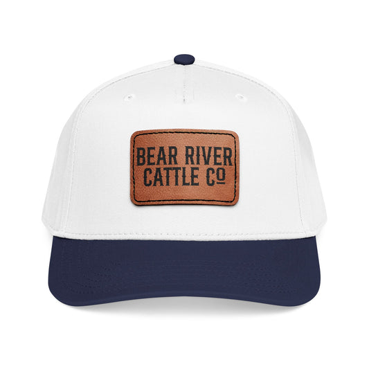 Bear River Cattle Co. Leather Patch Baseball Cap