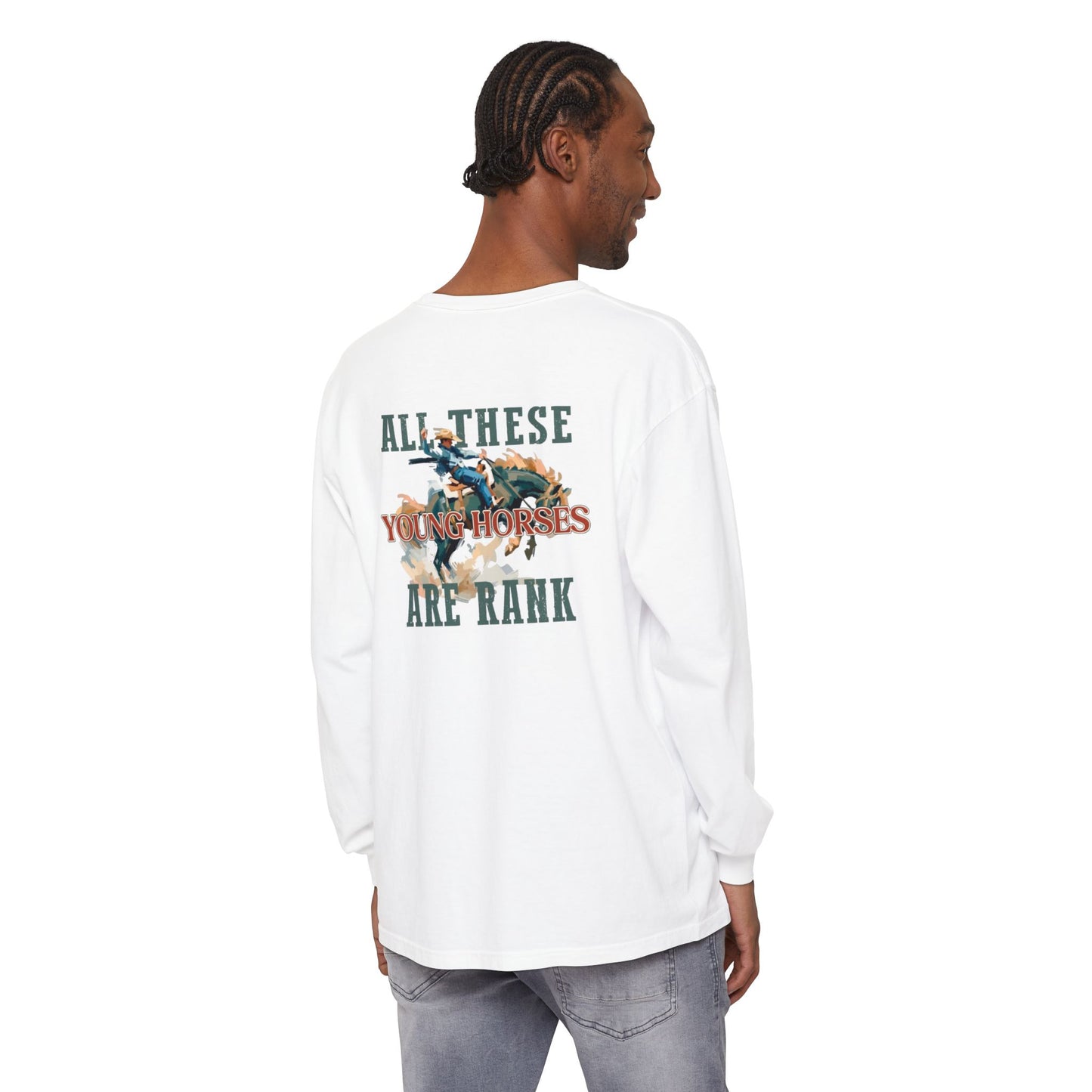Rank Horses Long Sleeve Tee