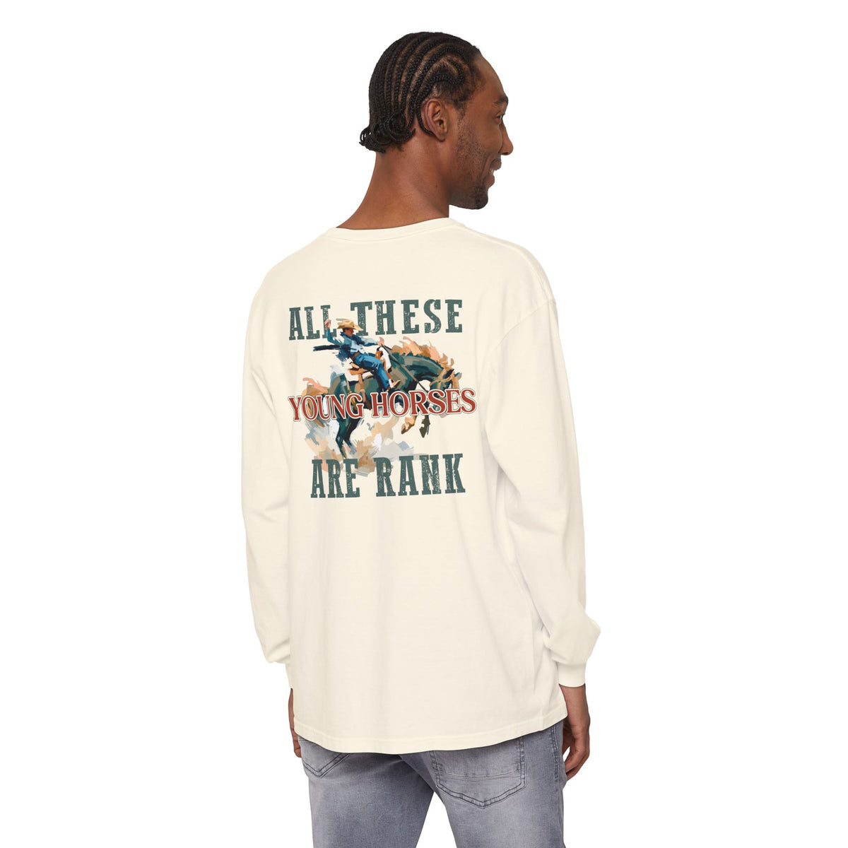 Rank Horses Long Sleeve Tee