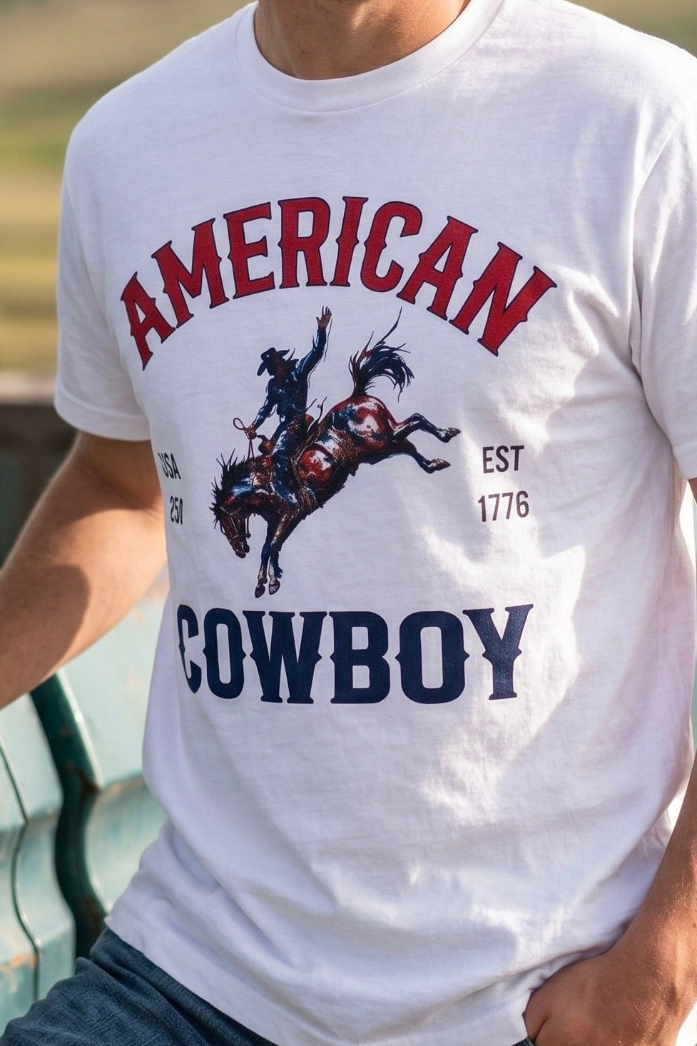 USA 250 - American Cowboy T-Shirt