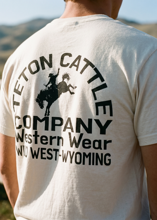 Teton Cattle Co. - Authentic Wyoming T-Shirt