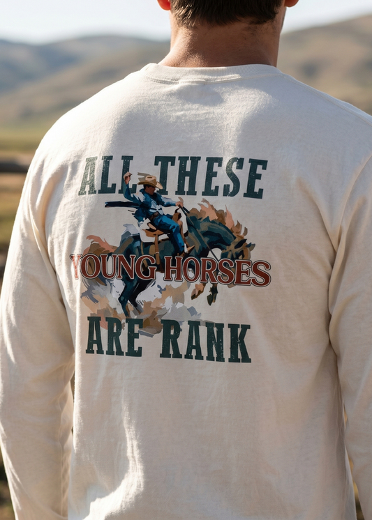 Rank Horses Long Sleeve Tee
