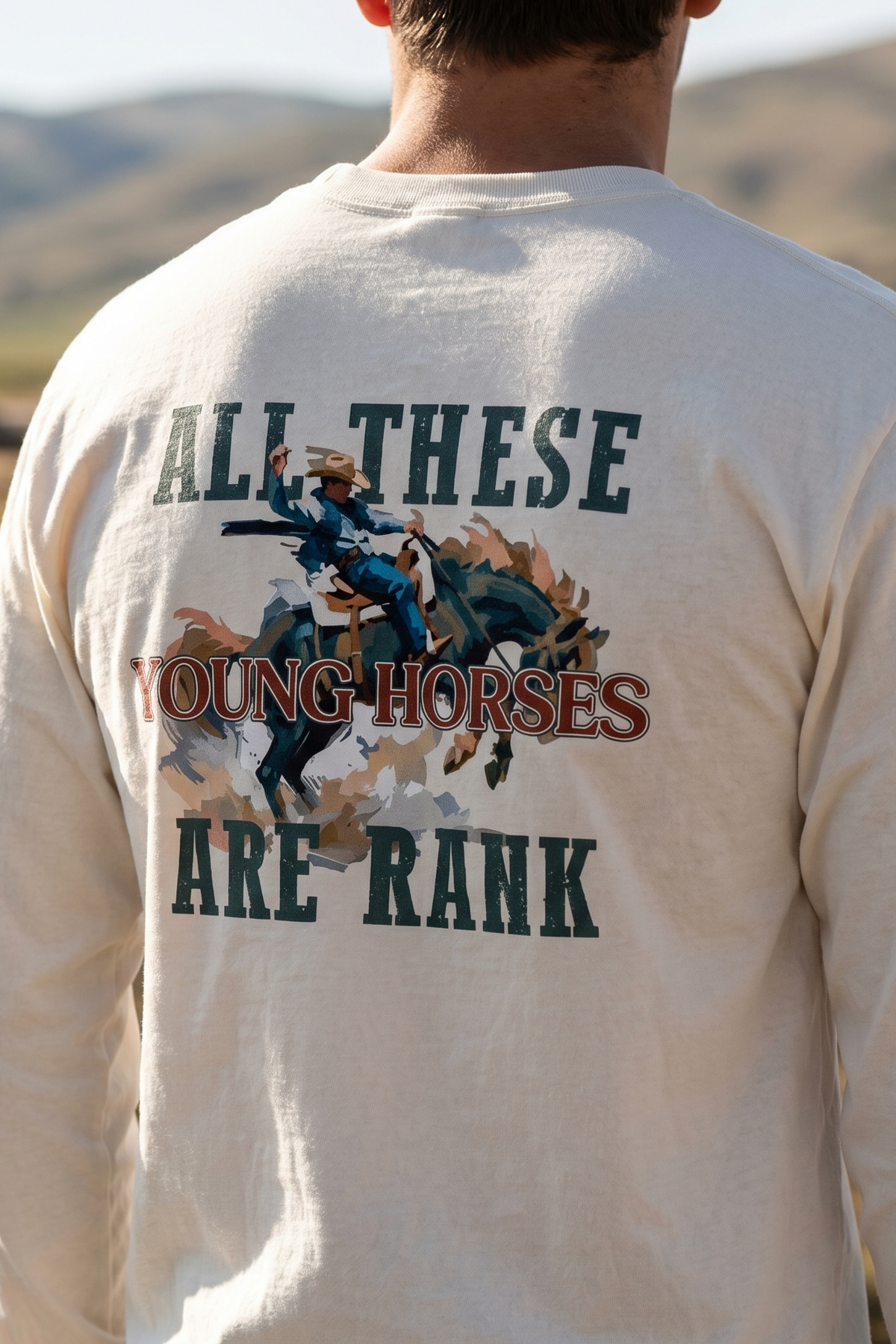 Rank Horses Long Sleeve Tee